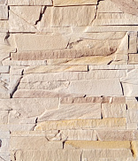 Декоративный искусственный камень Polinka Сланец Византийский  гипсовый 0902, бежевый