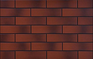 Клинкерная плитка для фасада Cerrad Rot 65x245x6,5 с оттенком