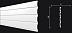 Декоративная реечная панель из дюрополимера Decor-Dizayn Белая Лепнина DD914 2000*240*13 мм фото № 1