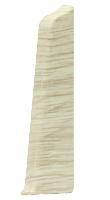 Заглушка для плинтуса ПВХ LinePlast LS006 Бальза светлая, 85мм (правая)