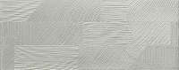 Стеклянная плитка декоративная Tubadzin Brass Grey 298х748