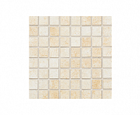 Клинкерный декор для плитки Stroeher Roccia X мозаика 920 Weizenschnee 294x294