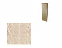 Цоколь (декор) для дверного наличника Юркас Шпон Элис 4, нижний, Эмаль ваниль, 18*75*200 мм