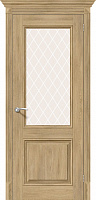 Межкомнатная дверь экошпон el Porta Classico Классико-33 Organic Oak White Crystal
