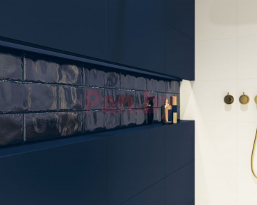 Керамическая плитка (кафель) для стен глазурованная Paradyz Porcelano Blue 300х600 фото № 2