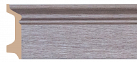Плинтус напольный из полистирола Декомастер D122-77 (78*21*2400мм)