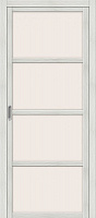 Межкомнатная дверь экошпон el Porta Twiggy Твигги-V4 Bianco Veralinga Magic Fog