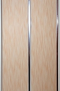 Панель ПВХ (пластиковая) лакированная Мастер Декор Софитто 2 Штрих персик 3 м