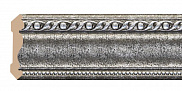 Плинтус потолочный из пенополистирола Декомастер Stone Line 124-44 (44*44*2400мм)