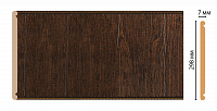 Декоративная панель из полистирола Декомастер Темный шоколад C30-1 2400х298х7