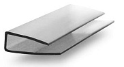 Торцевой профиль для поликарбоната Сэлмакс Групп 8 мм серый, 2100мм