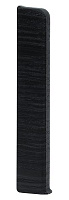 Заглушка для плинтуса ПВХ LinePlast LB018 Секвойя черная, 100мм (левая)