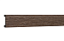 Декоративная интерьерная рейка из дюрополимера Decor-Dizayn 618-67SH, 3000*40*15 фото № 1