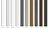 Декоративная интерьерная рейка из МДФ Albico Wondermax Глянец серый 2800*40*22 фото № 6