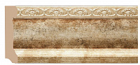 Плинтус напольный из полистирола уплотненного Декомастер Венецианская бронза 166-127 (90*19*2400мм)