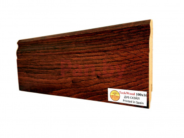Плинтус напольный МДФ Teckwood Цветной 100 мм, Дуб Скэйл (Oak Scale) фото № 1