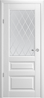 Межкомнатная дверь МДФ винил Albero Галерея Эрмитаж 2 Белый, мателюкс "Ромб"