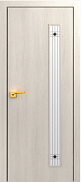 Межкомнатная дверь МДФ ламинированная Юни Стандарт С-40, Беленый дуб (фьюзинг)