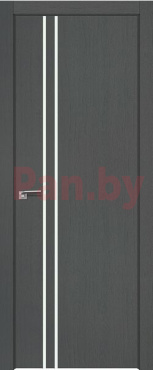 Межкомнатная дверь экошпон ProfilDoors серия ZN Модерн 35ZN, Грувд Мателюкс матовый (кромка ABS) Распродажа фото № 1