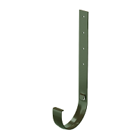 Кронштейн (держатель) водосточного желоба Docke Dacha метал., D-120, Зеленый