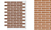 Гибкая фасадная панель АМК Клинкер однотонный 501 фото № 1