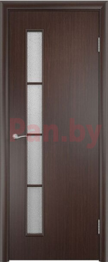 Межкомнатная дверь МДФ ламинированная Verda C14 Венге Мателюкс матовый фото № 1