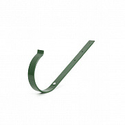 Кронштейн (держатель) водосточного желоба Bryza 125 прямой метал., D-125, Зеленый