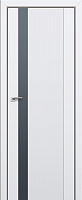 Межкомнатная дверь царговая ProfilDoors серия U Модерн 62U, Аляска Серебряный матовый лак Распродажа