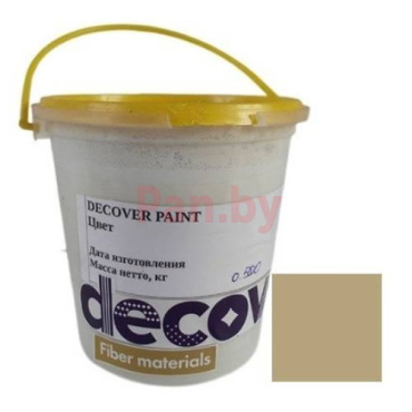 Краска фасадная водно-дисперсионная Decover Paint Cream, 0,5кг фото № 1