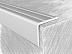 Порог КТМ-2000 3414 Серебро анода 2700 мм фото № 1