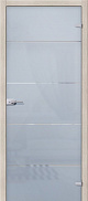 Межкомнатная дверь стеклянная el Porta Диана Сатинато Белое (900х2000 мм)