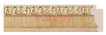 Плинтус потолочный из дюрополимера Decor-Dizayn Султан Багет 807-5 фото № 1