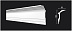 Плинтус потолочный из дюрополимера Decor-Dizayn Белая Лепнина DD515 фото № 2