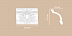 Плинтус потолочный из полиуретана Декомастер DP 217 M средний элемент (145*125*290мм) фото № 2