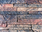 Декоративный искусственный камень Polinka Сланец Карпатский гипсовый угловой составной У1404, коричневый