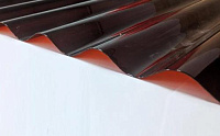 Поликарбонат профилированный Сэлмакс Групп Sinus Бронза (коричневый) 2000*1050*0,8 мм (волна) - РАСПРОДАЖА!