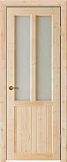 Межкомнатная дверь массив сосны Vilario (Стройдетали) Ранчо ДЧ