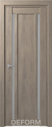 Межкомнатная дверь царговая экошпон Deform Серия D D13 Дуб шале седой Мателюкс