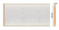 Декоративная панель из полистирола Декомастер Stone Line Q20-40 2400х200х7