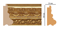 Декоративный багет для стен Декомастер Ренессанс 229-645