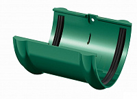 Соединитель водосточного желоба Технониколь D-125, Зеленый