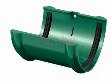 Соединитель водосточного желоба Технониколь D-125, Зеленый фото № 1