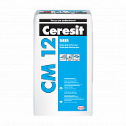 Клеевая смесь для плитки Ceresit CM 12 Gres 25 кг