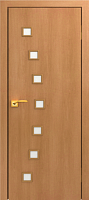 Межкомнатная дверь МДФ ламинированная Юни Стандарт С-22, Миланский орех