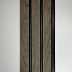 Декоративная реечная панель из полистирола Grace 3D Rail Дуб антик, 2800*120*10 мм фото № 3