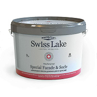 Краска фасадная акриловая Swiss Lake Special facade & Socle База A, 9 л
