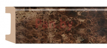 Плинтус напольный из полистирола Декомастер D234-713 (58*16*2400мм) фото № 1