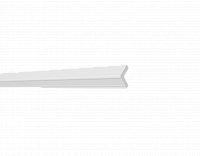 Молдинг из дюрополимера Decor-Dizayn Белая Лепнина угловой 116 SA (аналог 116 S-115)