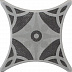 Декор из керамогранита Atem Texas GR 1 серый 100x100, глазурованный фото № 1