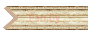 Молдинг из пенополистирола Декомастер Венецианская бронза 116-127, угловой фото № 1